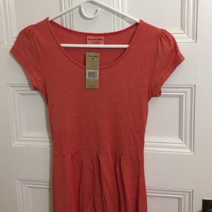 NWT Michael Stars Orange Dress day dress A-line