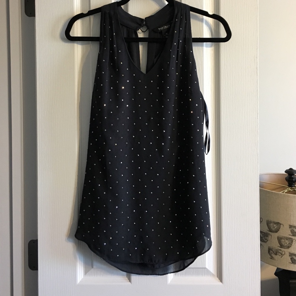 NWT WHBM Shimmery Tank