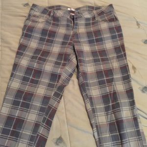Plaid Pants