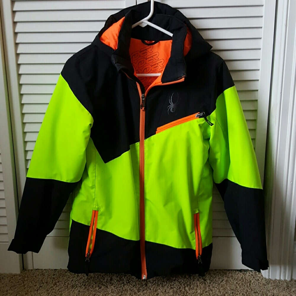 Spyder Ski Jacket Boys Size 16