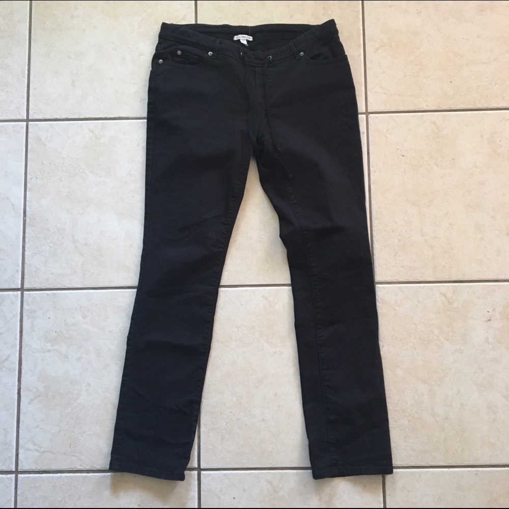 James Perse Black Jogger-style Pants