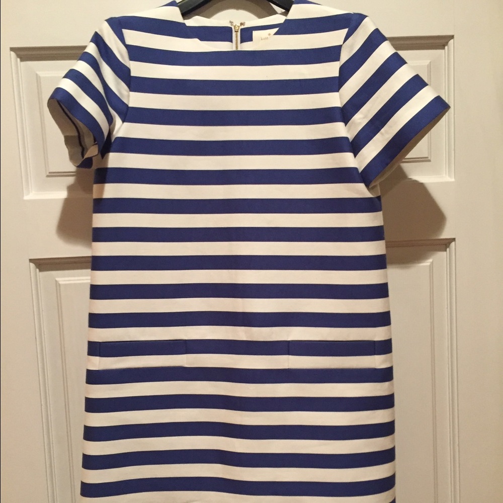 Kate Spade Navy Striped Dress