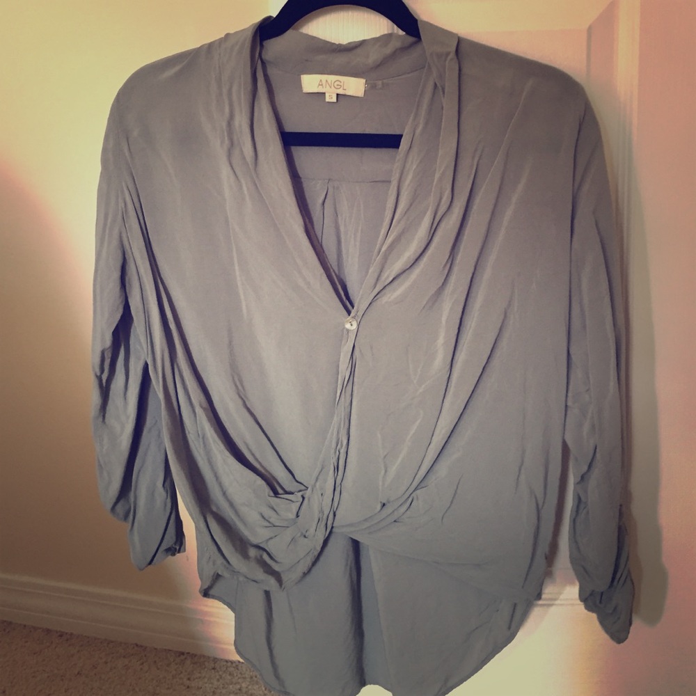 Hi low blouse