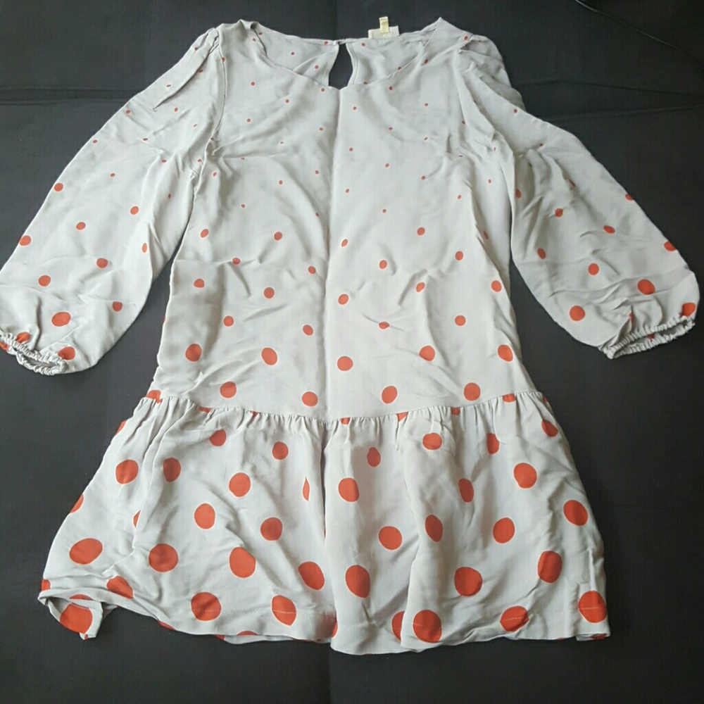 SOLD****** Anthropologie polka dot dress