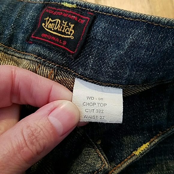 Authentic Vintage Von Dutch Originals Jeans 27x33 - Picture 4 of 4
