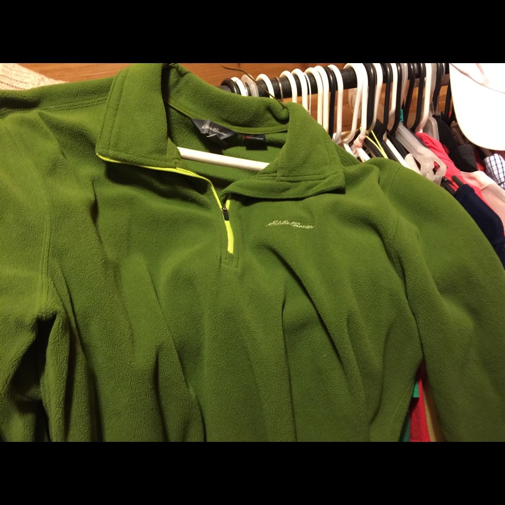 Eddie Bauer fleece pullover