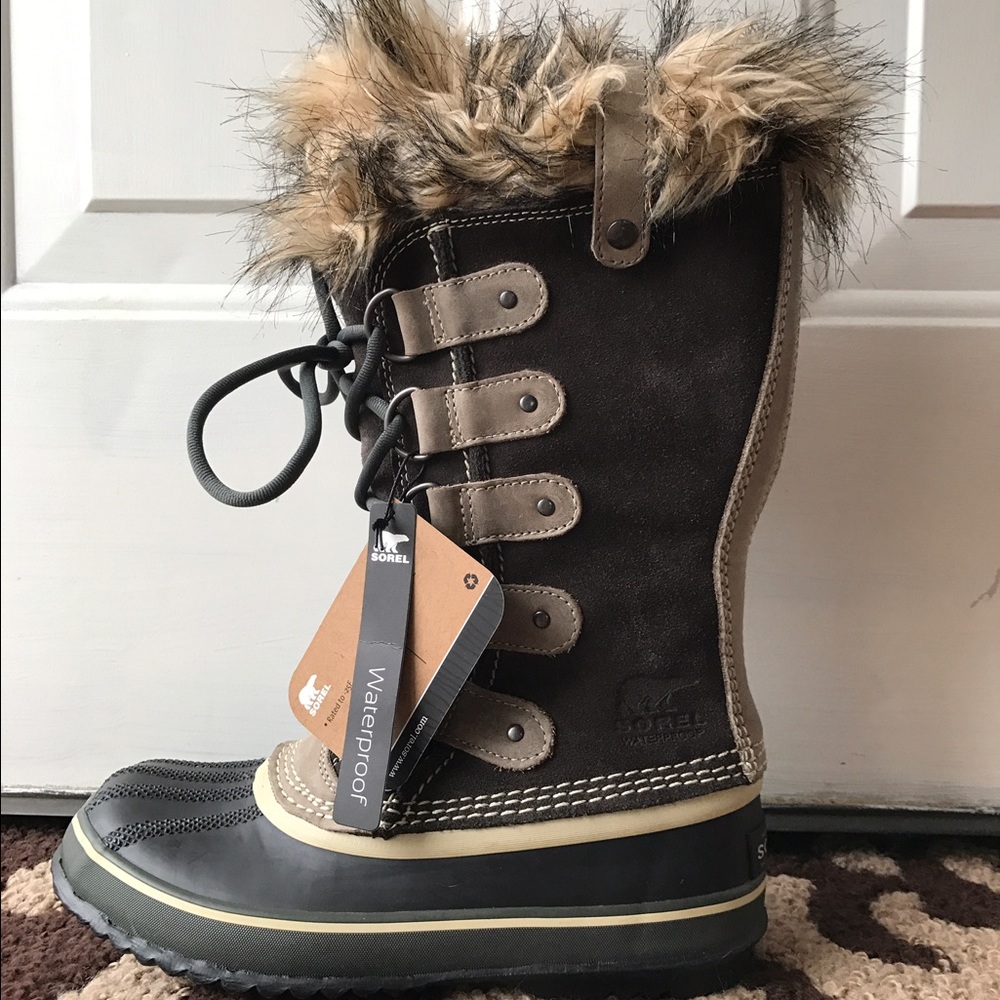 Sorel Joan of Arctic Waterproof Shale Snow Boots