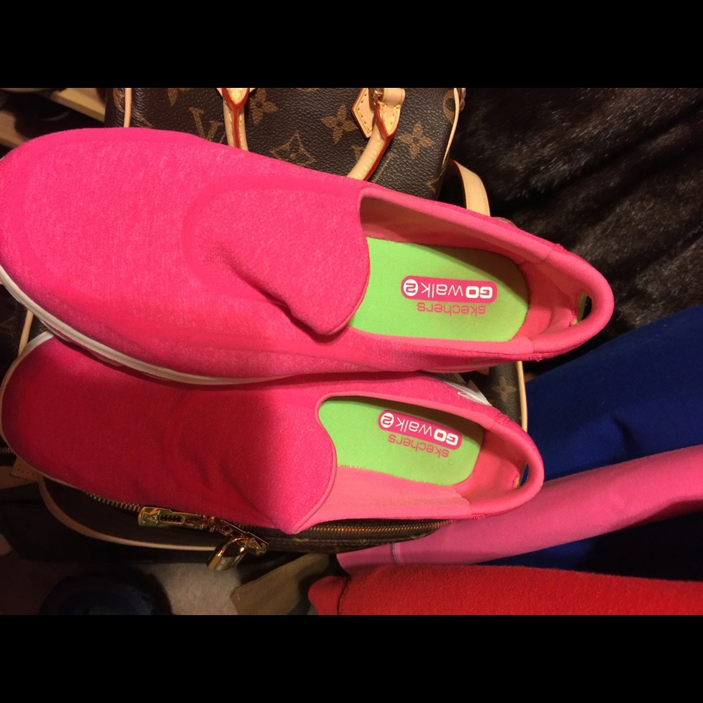 Sketcher athlete slip ons