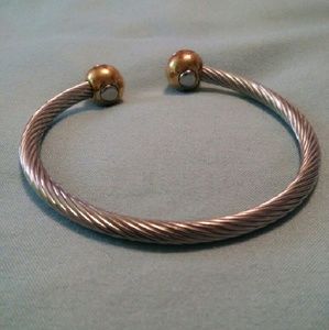 Beautiful copper bracelet and magnets