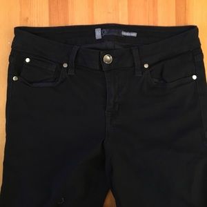 Level 99 Skinny Straight Dark Blue Wash