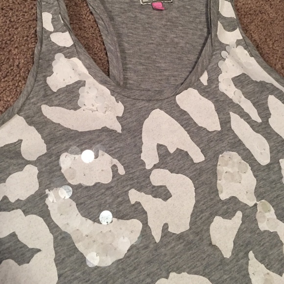 Pink by Victoria's Secret racerback top sz medium - Picture 3 of 4