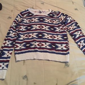Patterned sweater