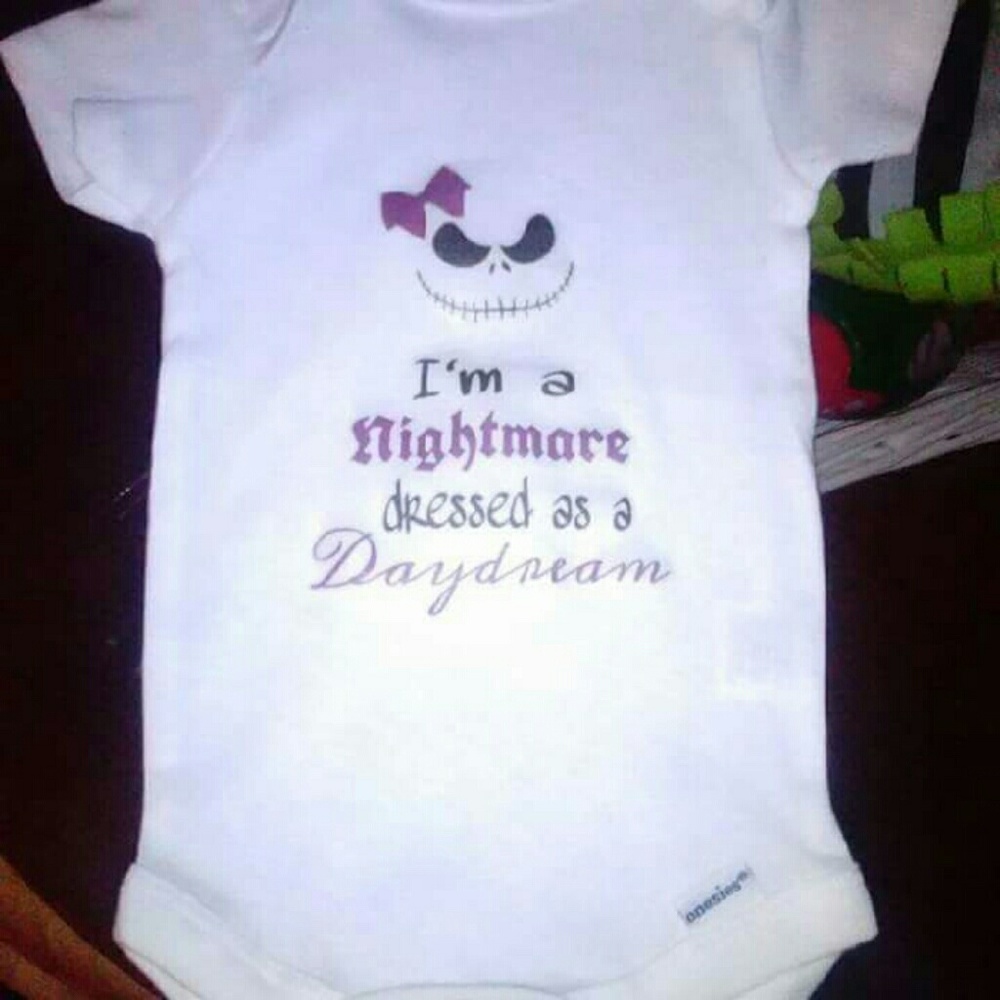 Baby One piece. Nightmare Before Christmas.