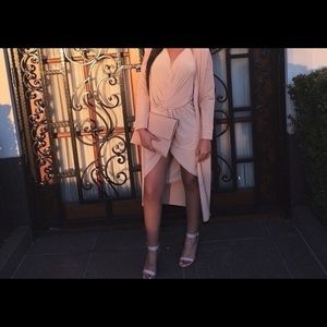 Strappy Knot Detail Midi Dress