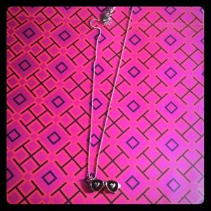 Betsy Johnson aviator pendent necklace