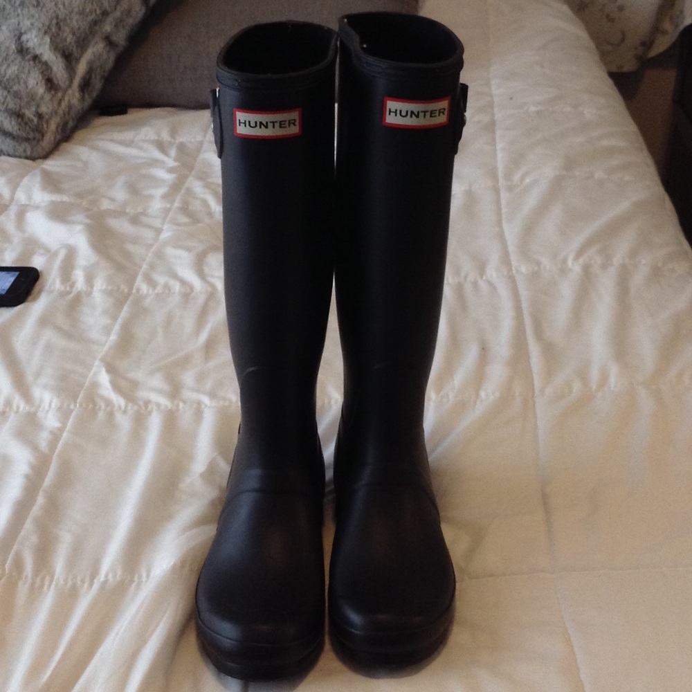 Hunter rain boots