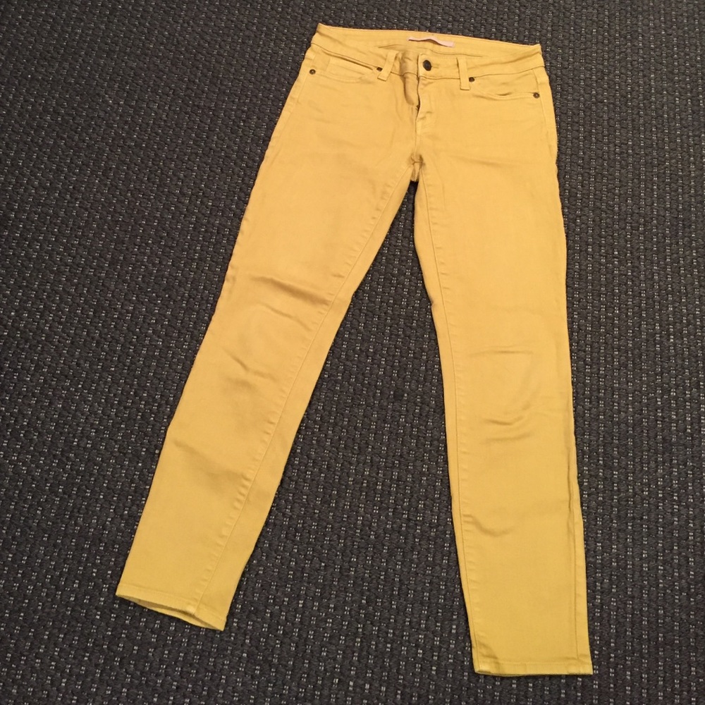 Vince citron skinny jeans size 26