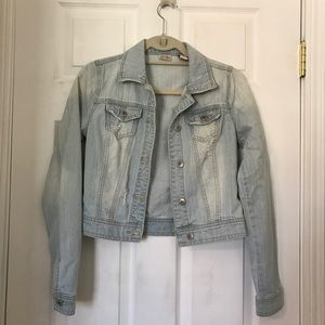 Distressed Jean Jacket