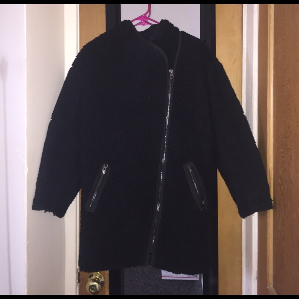 H&M Oversize shearling coat