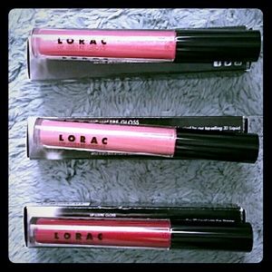 2 HR PRICE DROP- 10$ OFF  3 LORAC lip