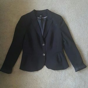 SOLD *****H&M black classic blazer