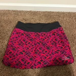 L.L.Bean active skort. Size xs fits size s-xs