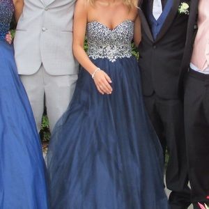 Navy prom dress💠⚜️