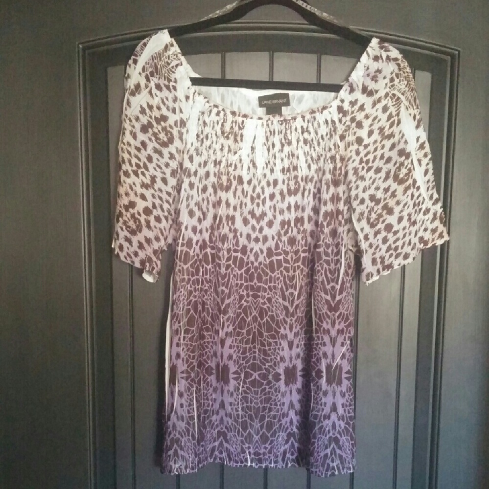 Lane Bryant Print Top