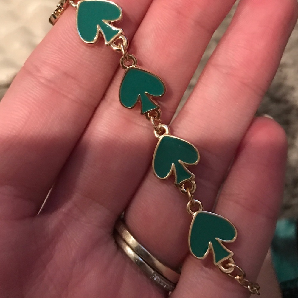 🖤 Kate spade bracelet gold purple green - Picture 2 of 3