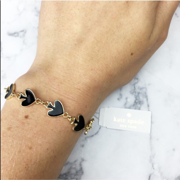 kate spade Jewelry - 🖤 Kate spade bracelet gold purple green