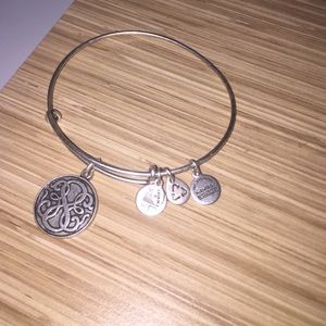Alex & ani silver bangle