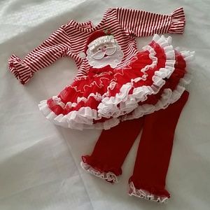 Santa Ruffle Outfit