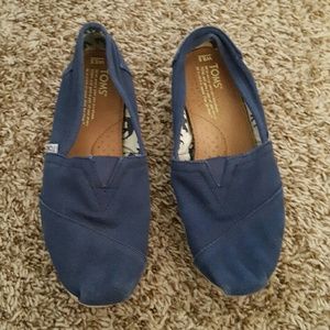 Denim Blue TOMS