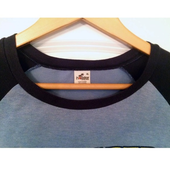 Sold Hollister Long Sleeve Raglan Shirt - Picture 4 of 4