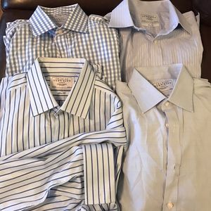 4 Charles Tyrwhitt Men's Dress Shirts