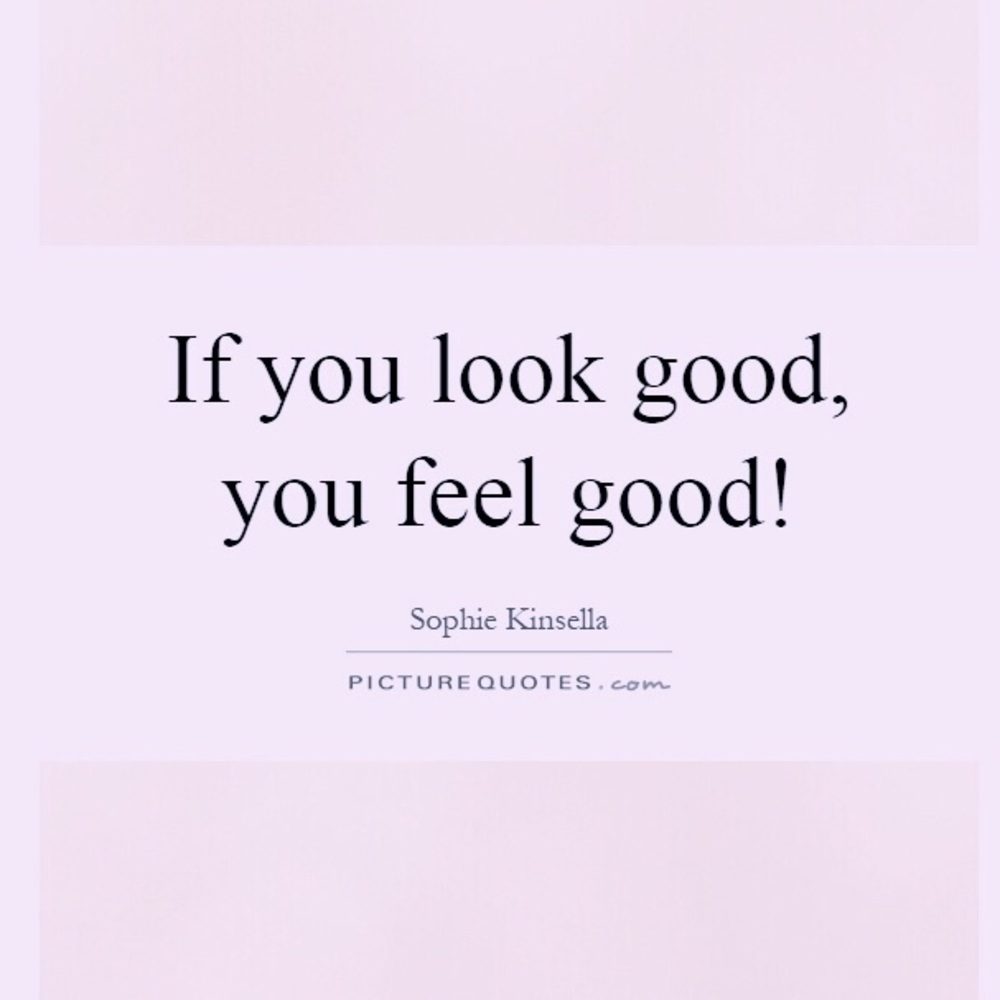 If you look good, you feel good! 😎👗❤️🎉🍾
