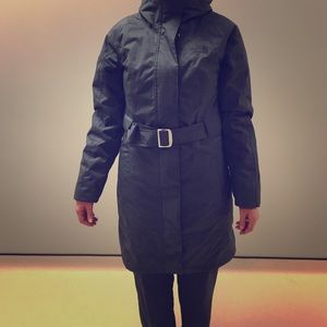The North face trench coat