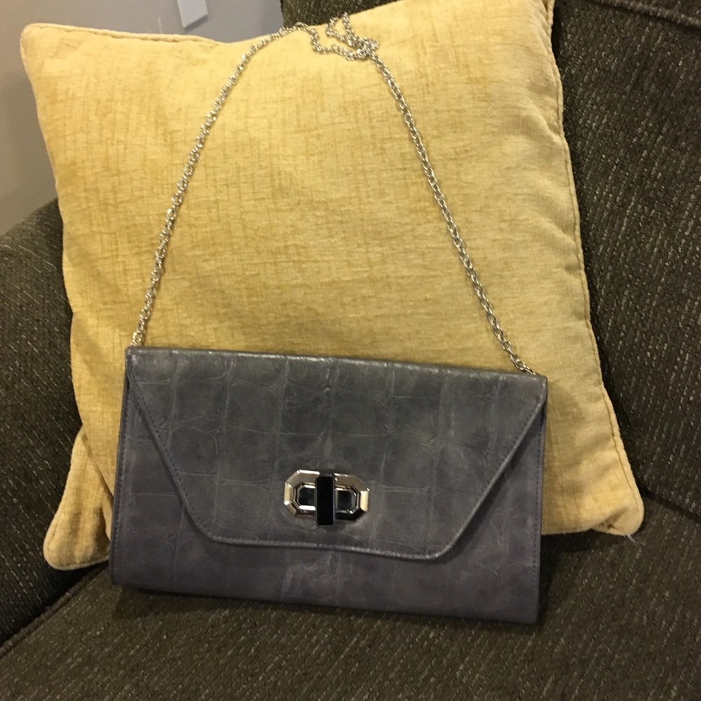 Grey purse