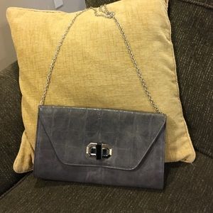 Grey purse