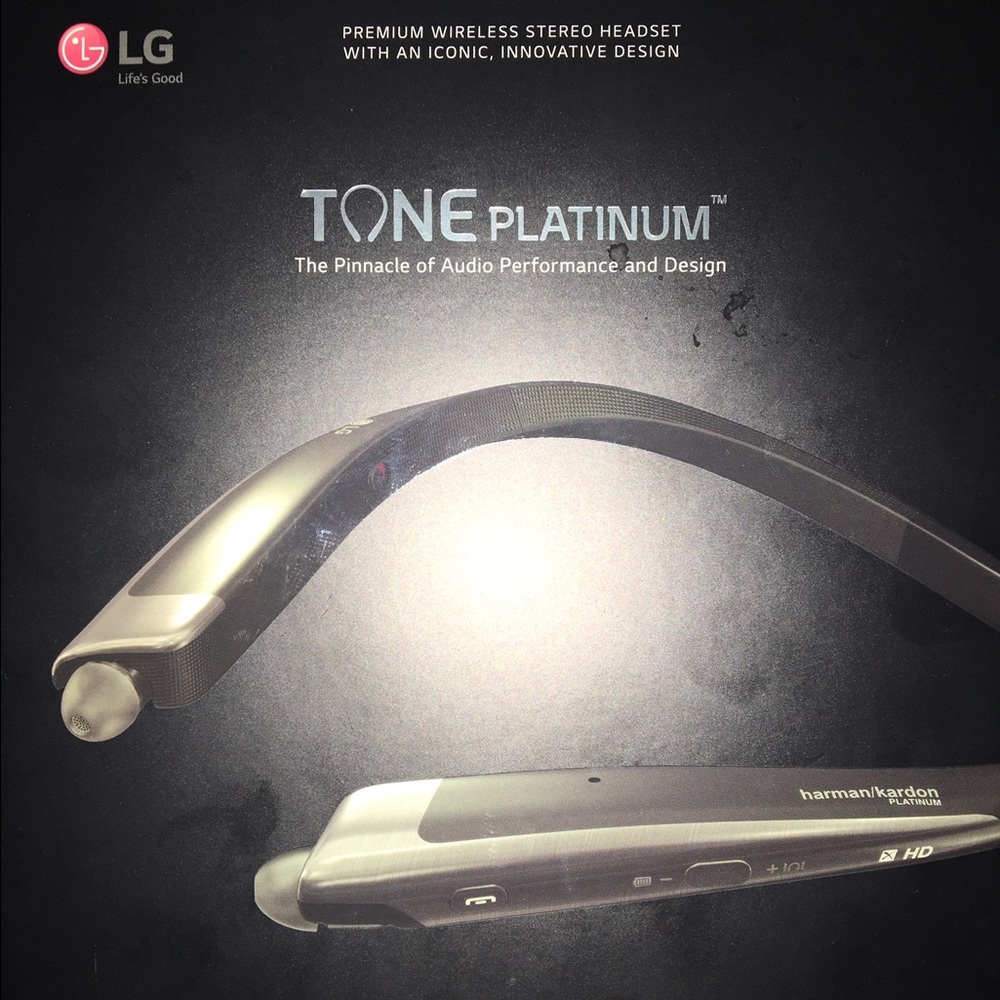 LG platinum Bluetooth headset