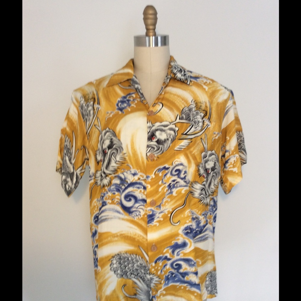 True vintage Hawaiian shirt- Locals Only.