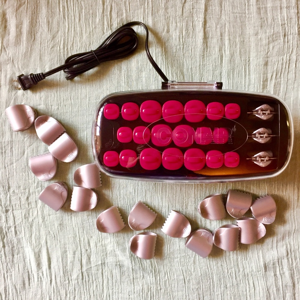 Conair Hot-curls Set. Hair Curling kit.