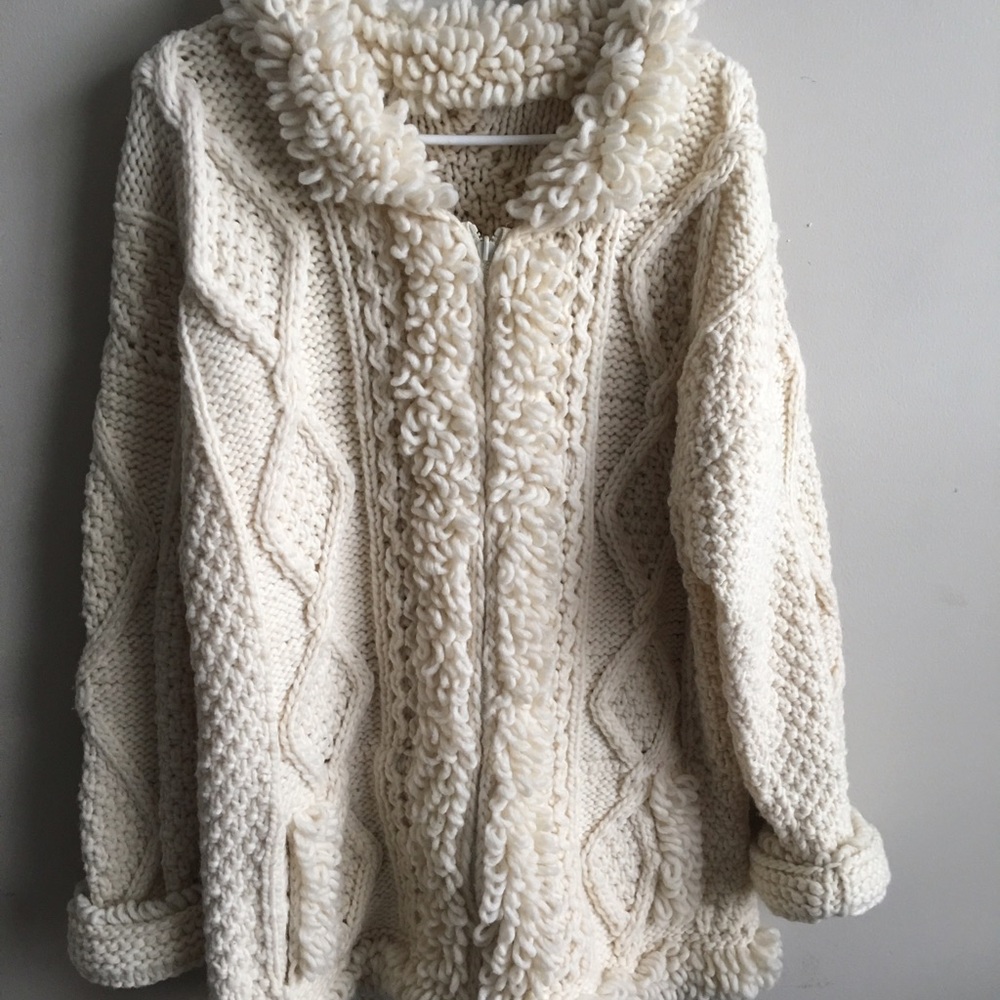 Not for sale. Crocheted jacket