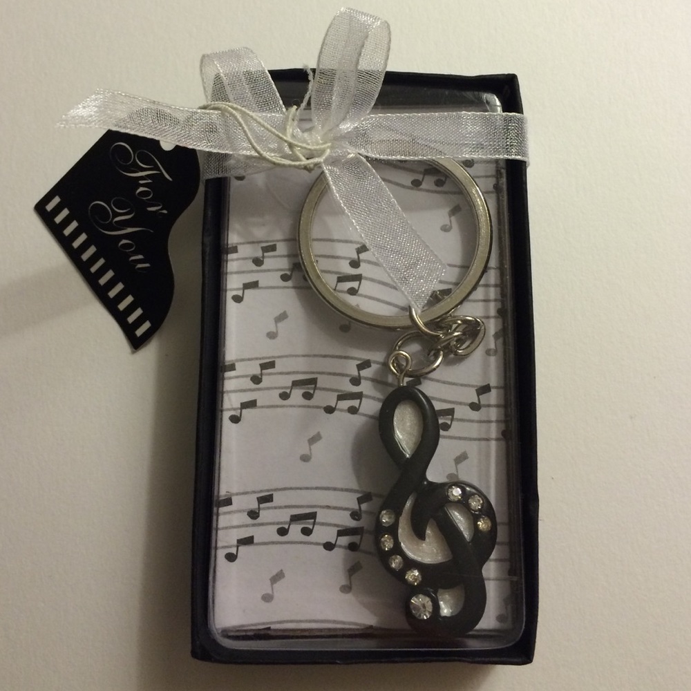 Music Note Keychain