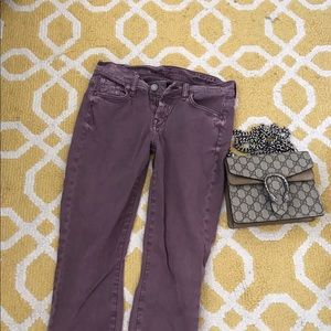 7 for all mankind Purple size 26 capris