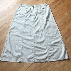 Cato long khaki skirt size 16W