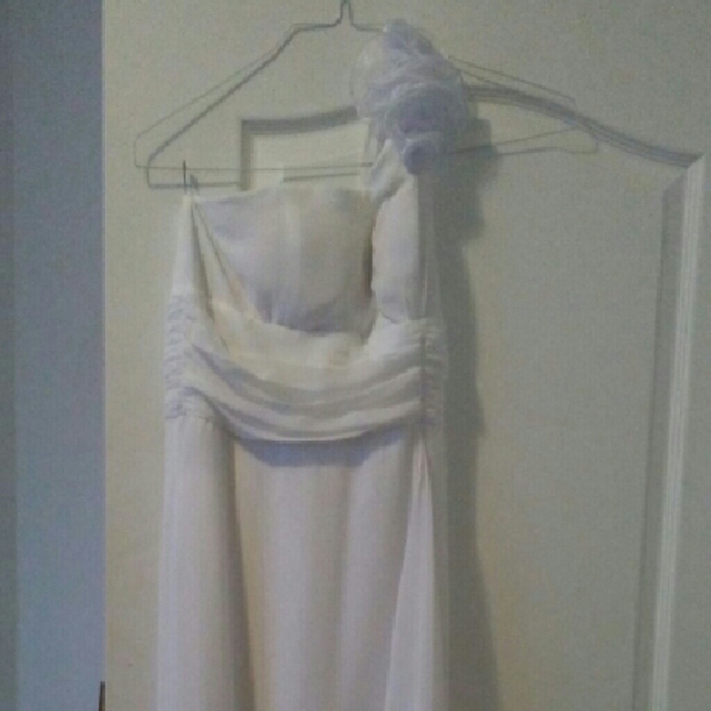 White gown