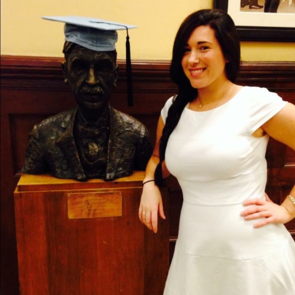 White banana republic dress