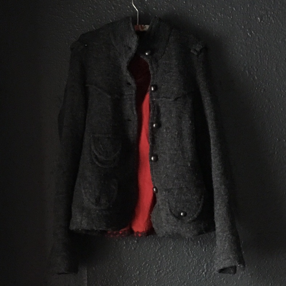 🌙Free People Lambswool Jacket