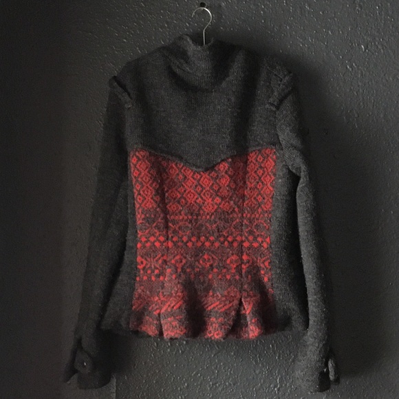 🌙Free People Lambswool Jacket - Picture 2 of 4